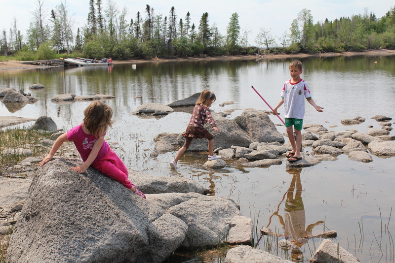 kids having summer fun