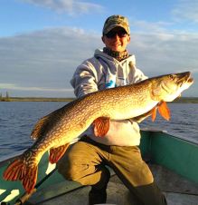 trophy northern pike fishing