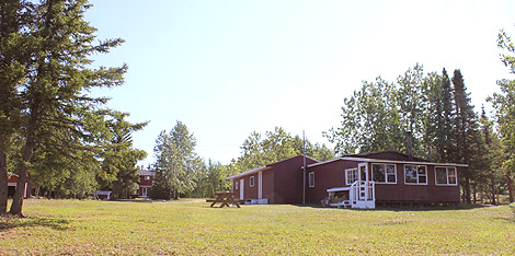 Main Lodge at Dunlop's Fishing